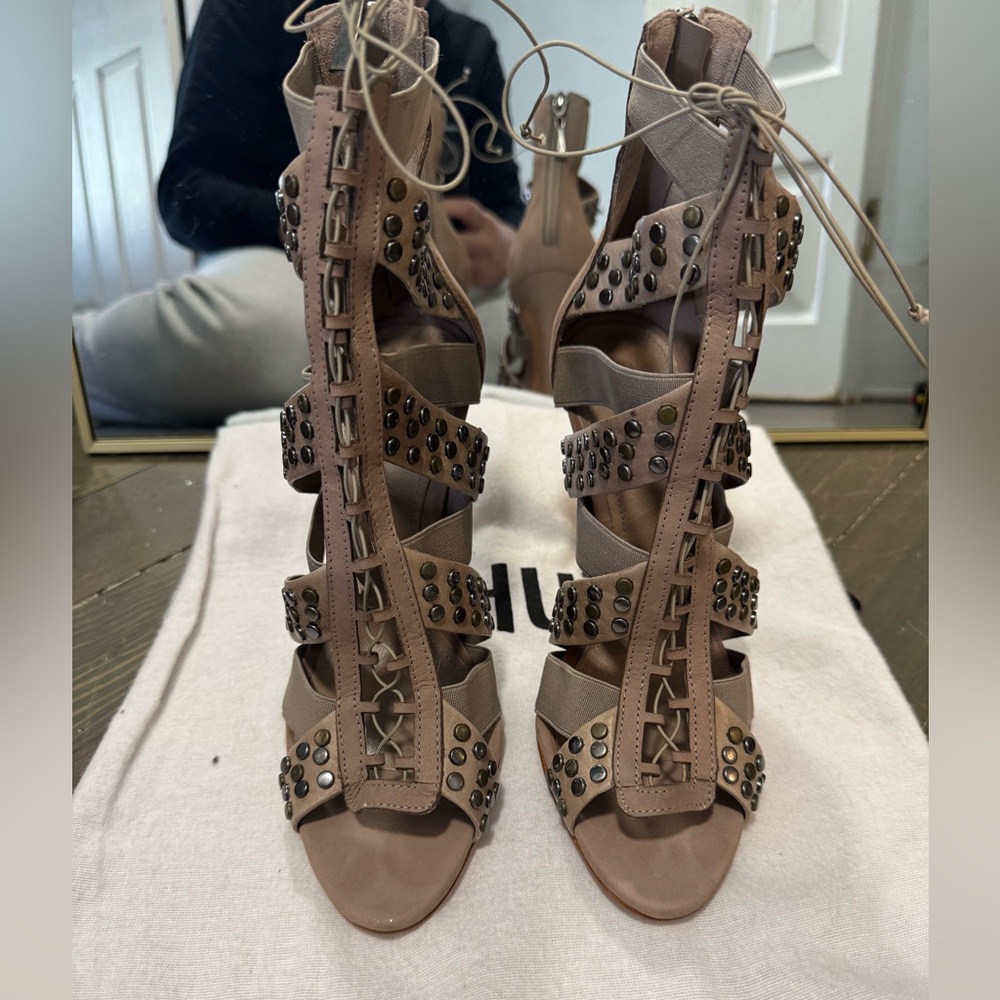 Schutz Gladiator heels